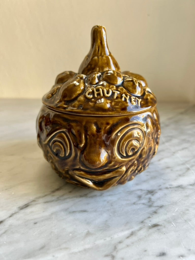 Chutney pot by Sylvac England #4753