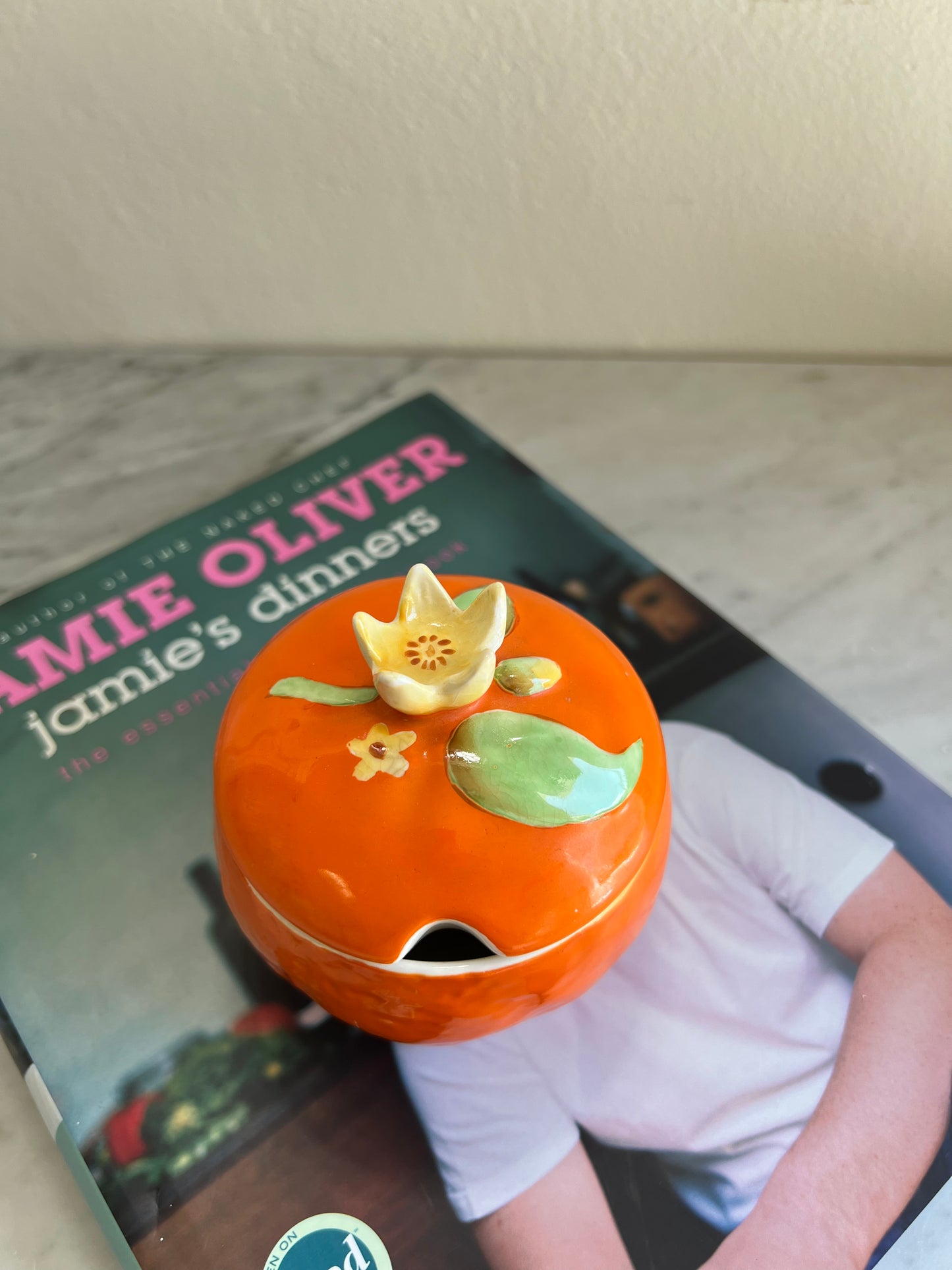 Orange Marmalade 1930'S Jam Pot #1