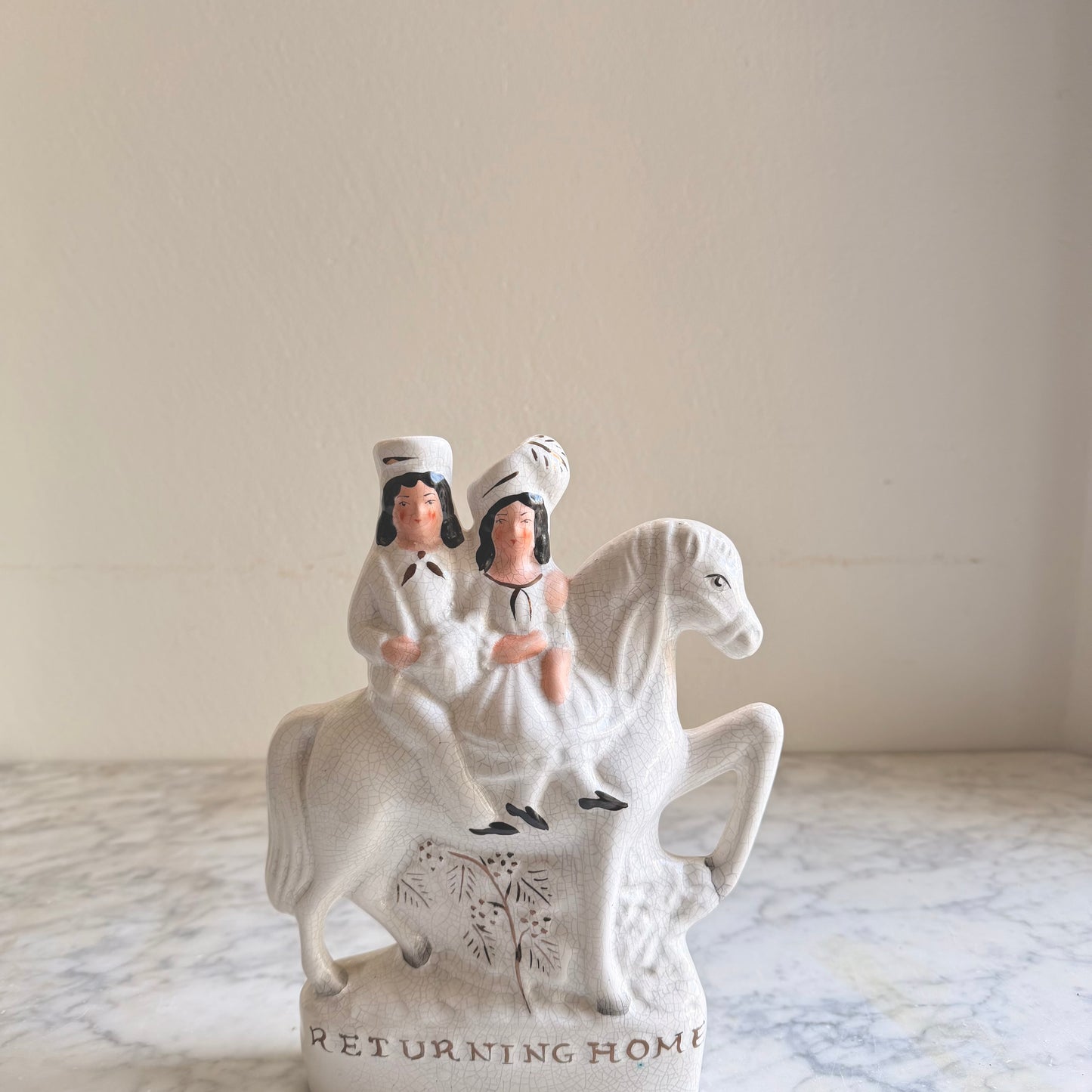 Victorian Staffordshire figures | Returning Home | 19th Century