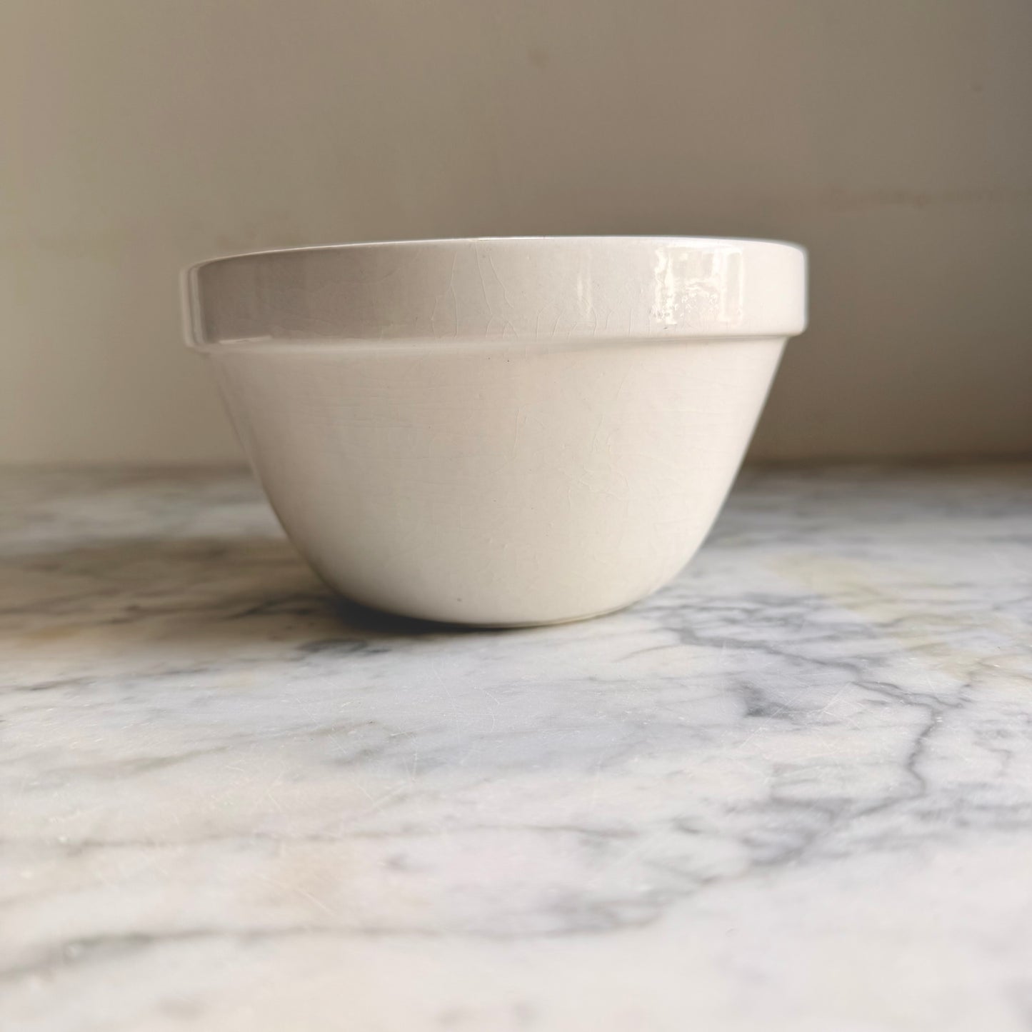 Vintage Mason Cash Pudding Bowl #42| Small English Stoneware Mixing Bowl | Traditional Kitchenalia