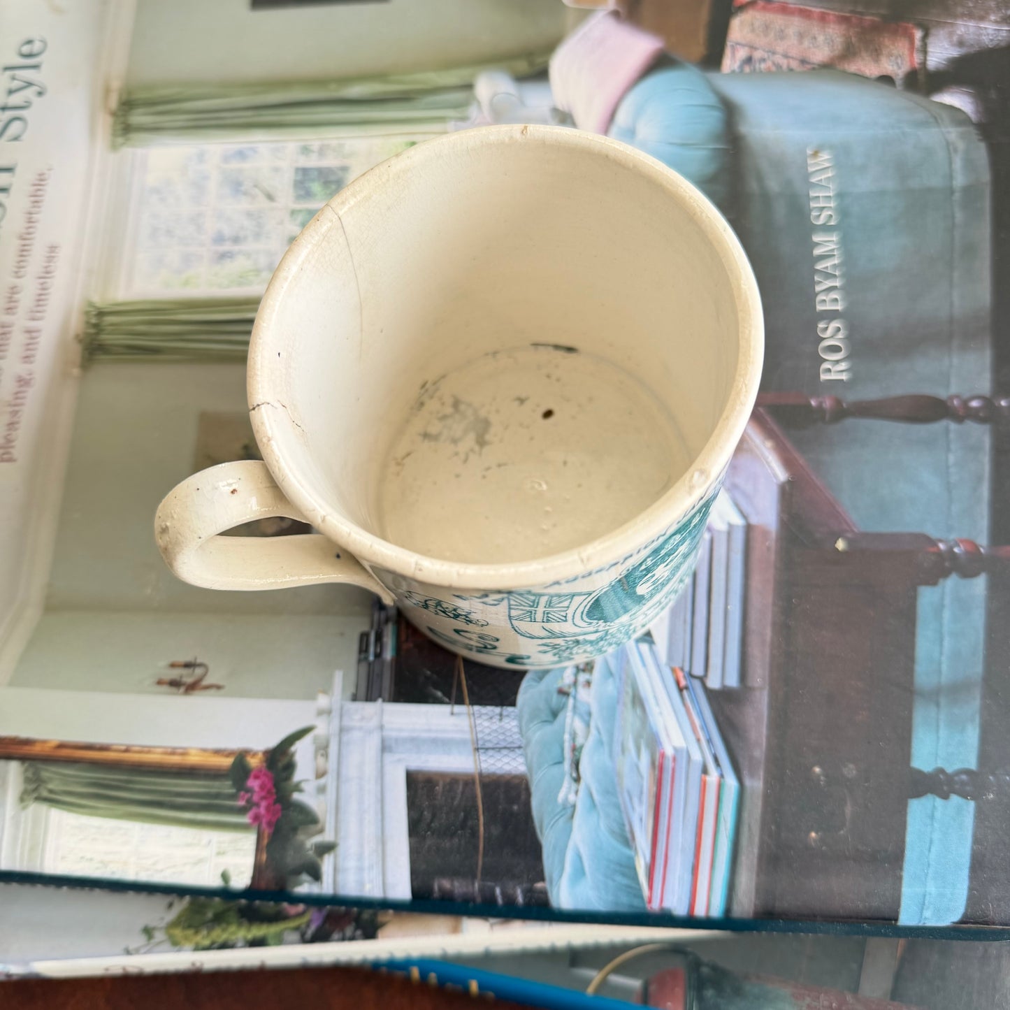 1902 King Edward VII Coronation Mug | Antique British Mug