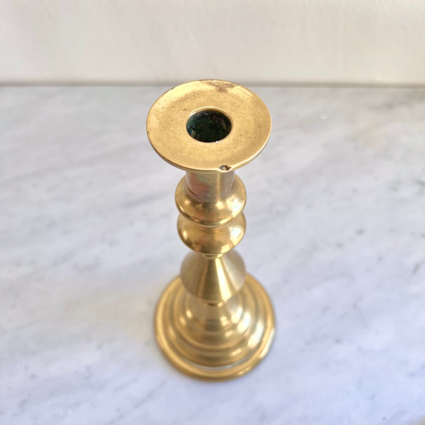 Vintage Brass Candleholders Made in Korea