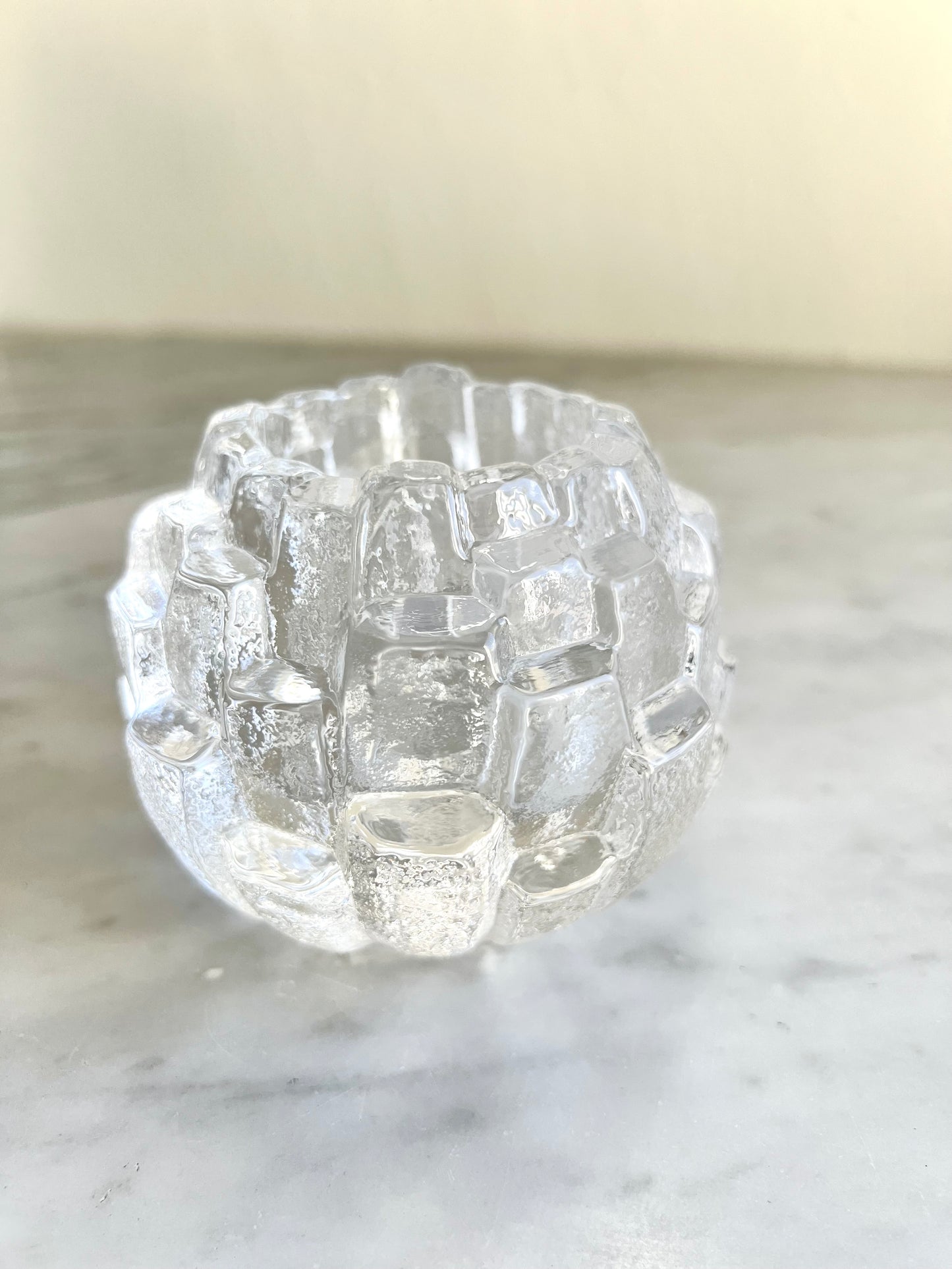 Kosta Boda Igloo single Votive Tealight candle holder