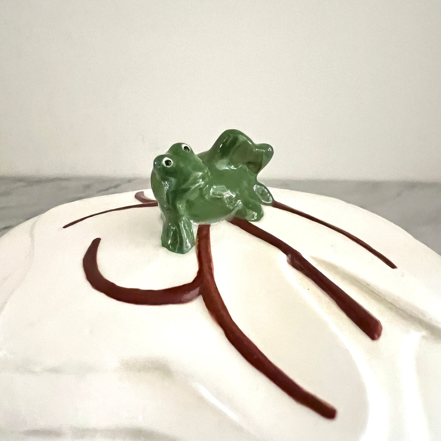 1970s Neil the frog canister set, Frog Canisters, Vintage Storage, Kitsch Kitchen Decor, Handmade & Handpainted Kimple Mold Corp