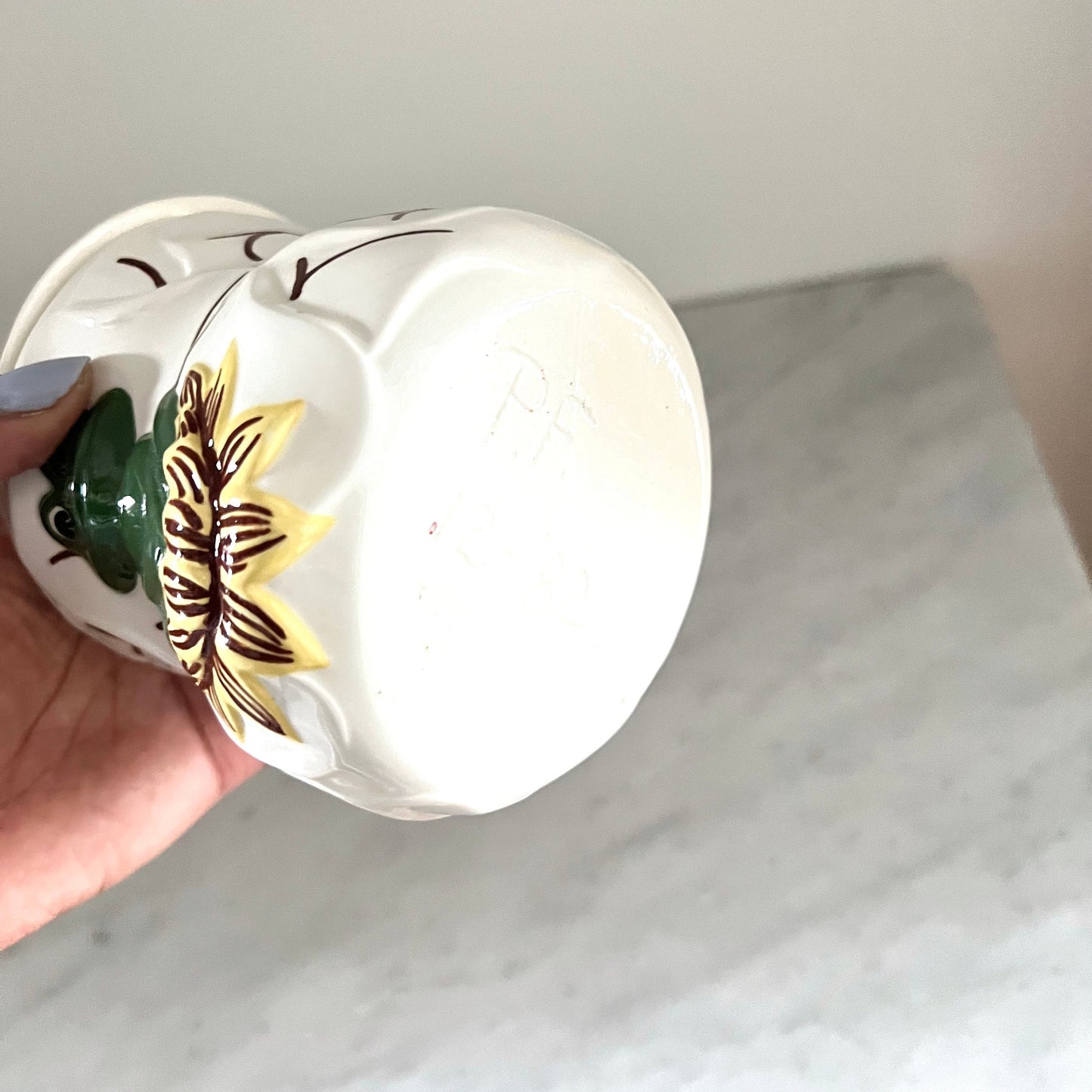 1970s Neil the frog canister set, Frog Canisters, Vintage Storage, Kitsch Kitchen Decor, Handmade & Handpainted Kimple Mold Corp