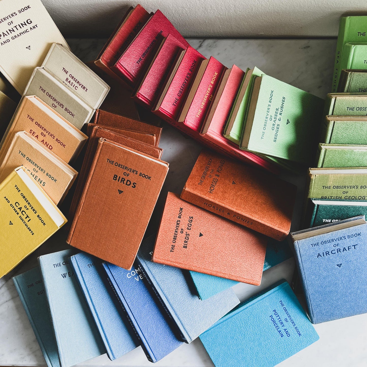 The Observers Books Collection: English Pocket Guides, Assorted titles