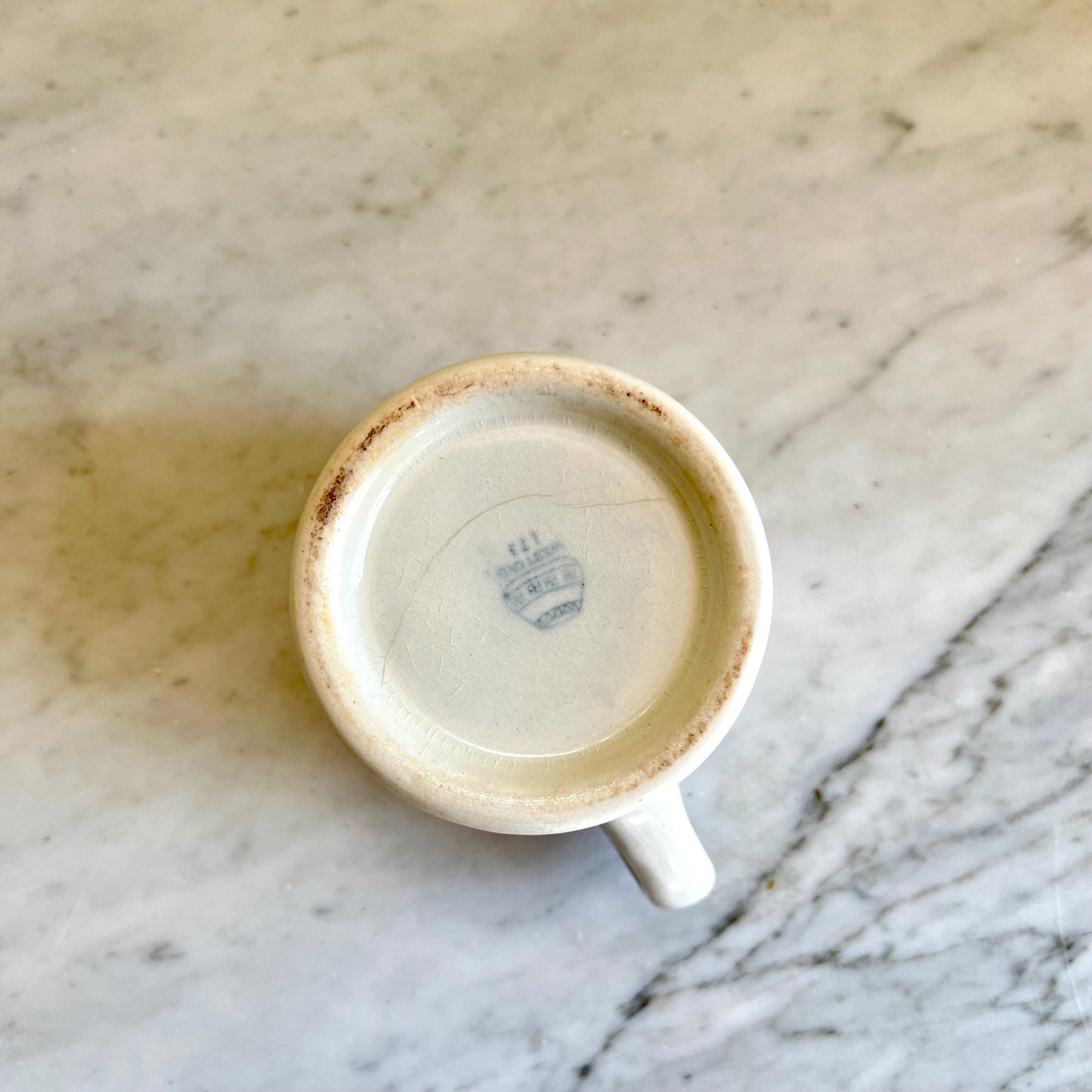 8oz Restaurantware White Mug, Diner Style Mug, Vintage Small Mug, Retro Coffee Mug, Coffee Lover Gift, Tea Lover Gift, Vintage Flicker