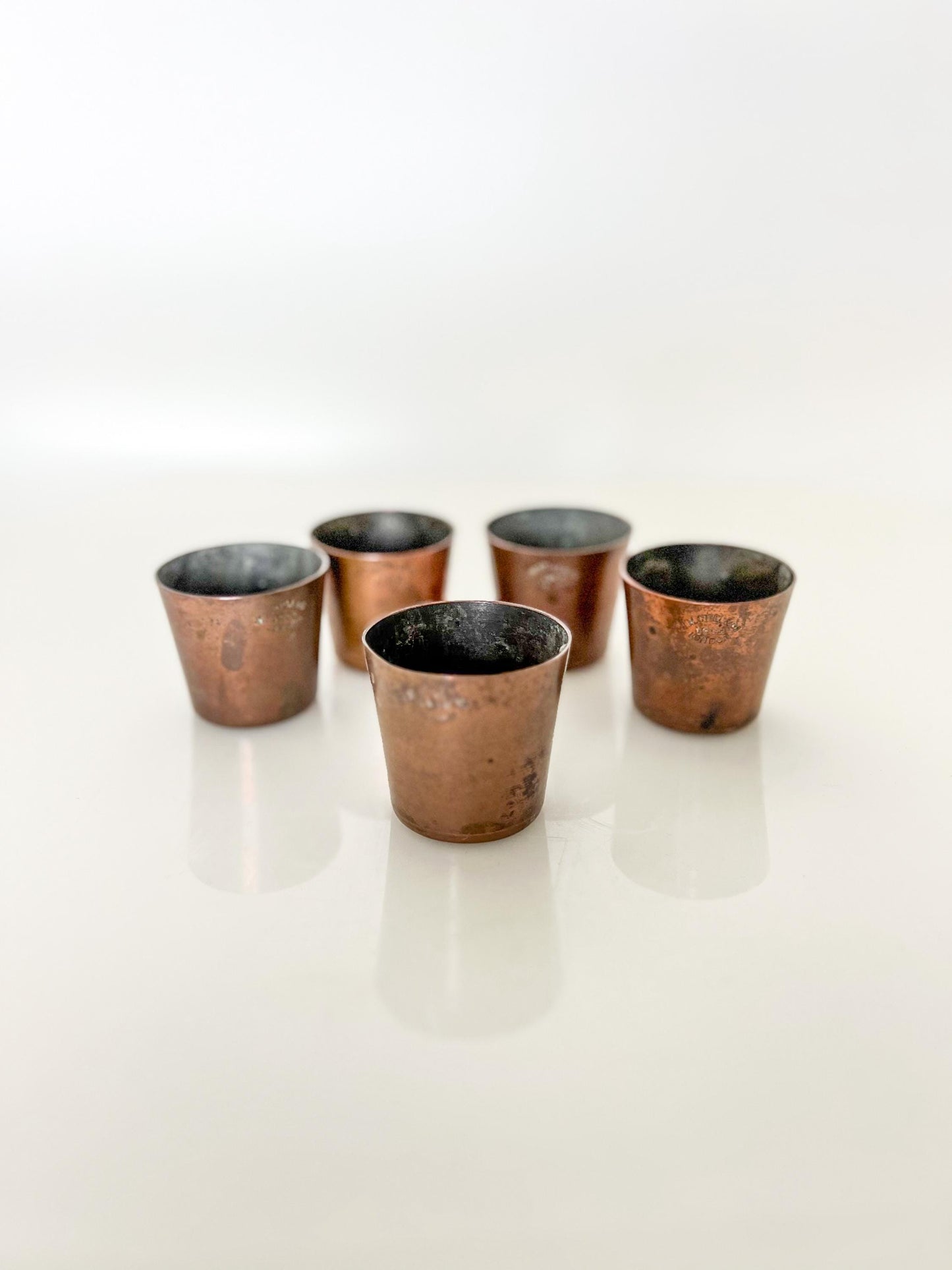 Antique Copper Spirit Measure – W.M. Still & Co Ltd London Distilling Equipment Cup
