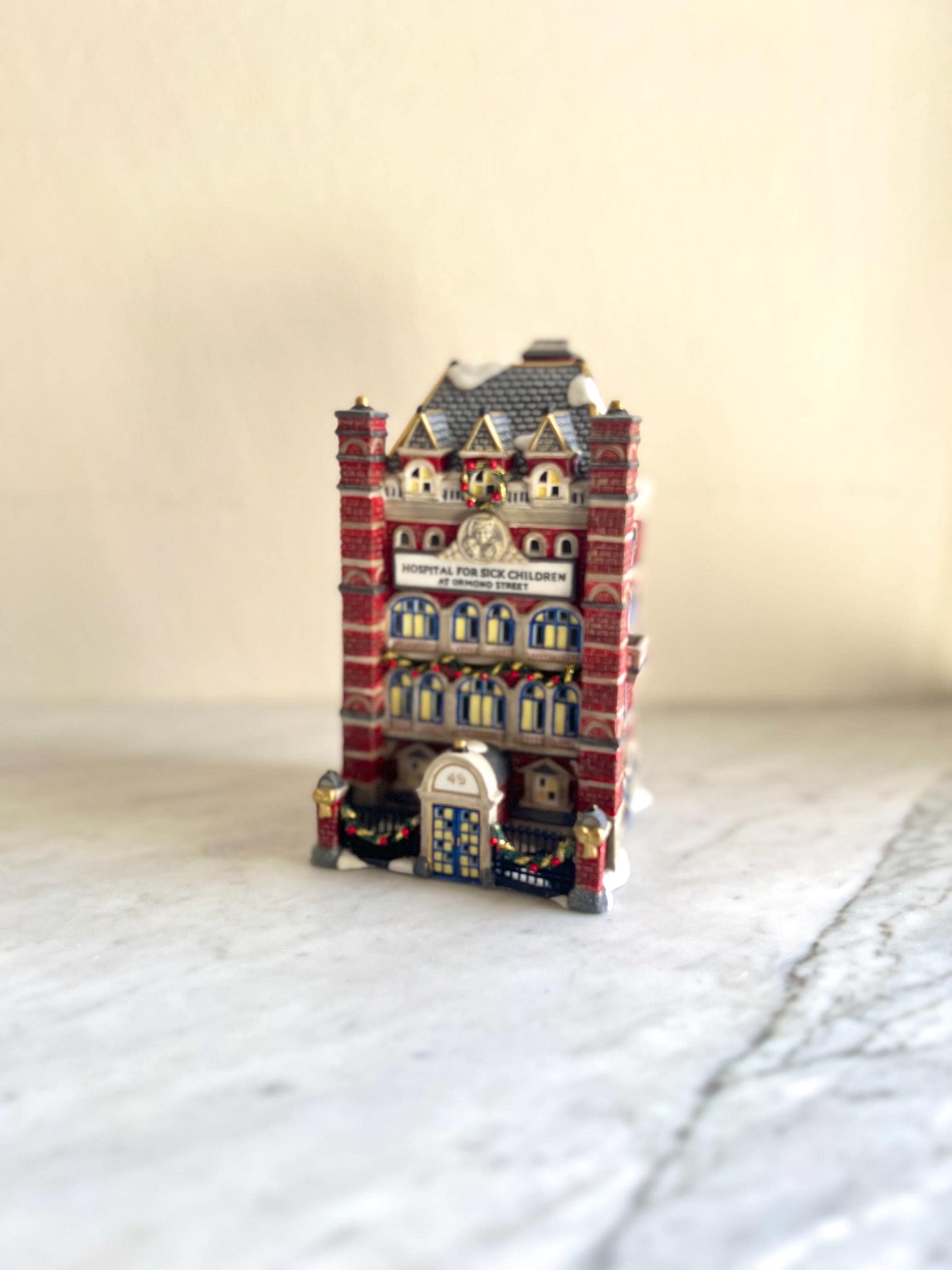 Department 56 Dickens Village Hospital – Ormond Street 20th Anniversary