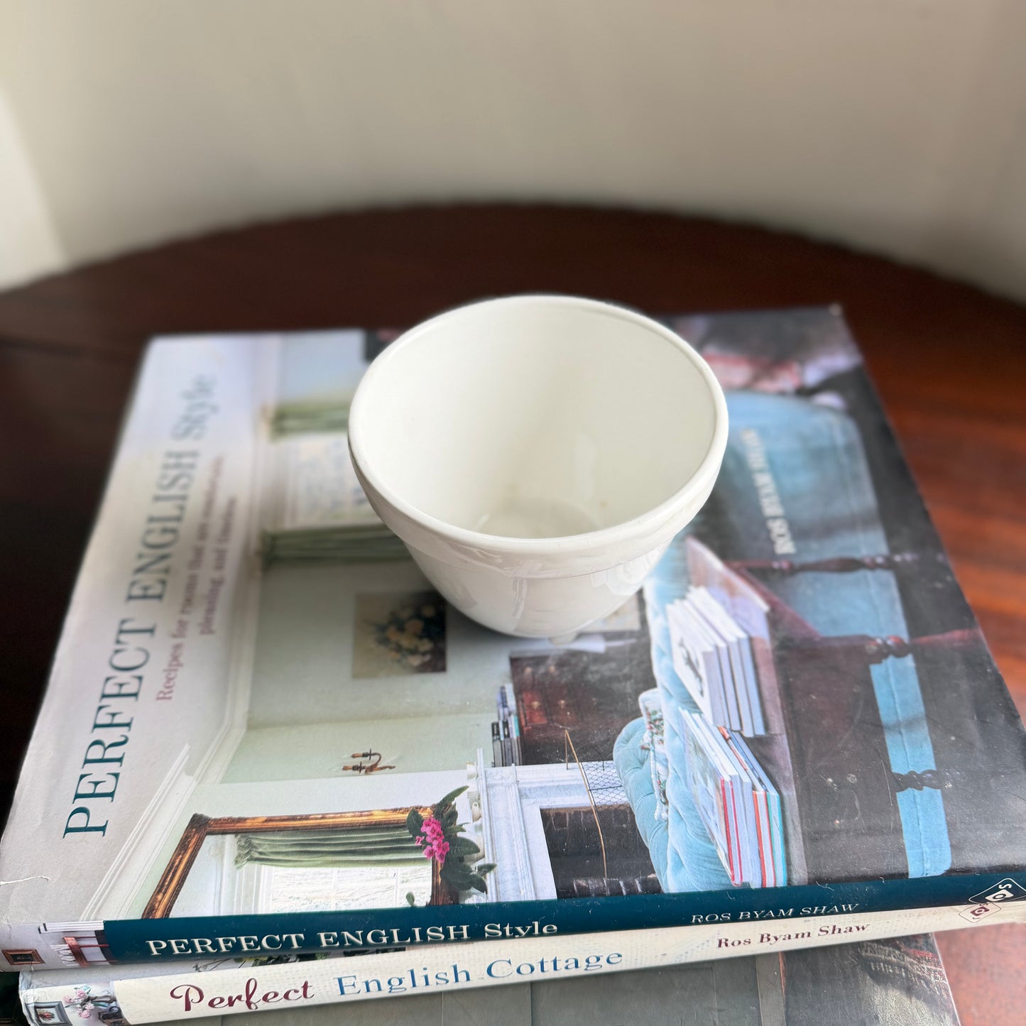 Vintage Mason Cash Pudding Bowl #48| Small English Stoneware Mixing Bowl | Traditional Kitchenalia