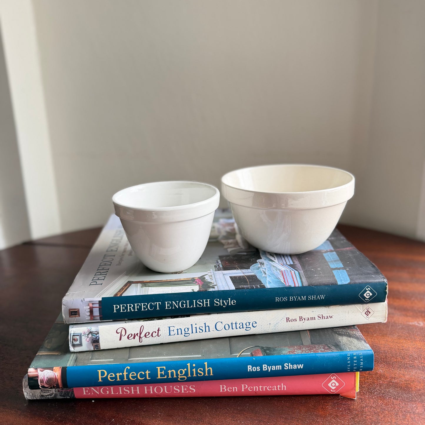 Vintage Mason Cash Pudding Bowl #48| Small English Stoneware Mixing Bowl | Traditional Kitchenalia