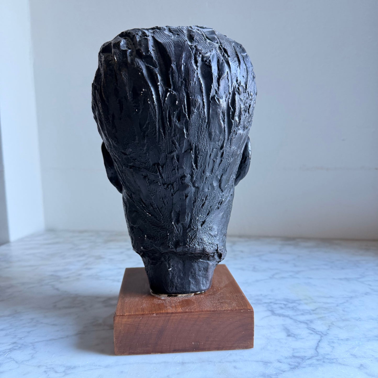 Vintage 1964 Austin Productions JFK Bust by Schillaci - Mid Century Presidential Memorabilia, Dark Academian Library Decor