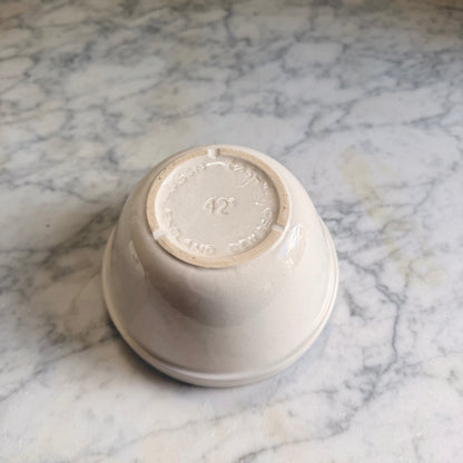 Vintage Mason Cash Pudding Bowl #42| Small English Stoneware Mixing Bowl | Traditional Kitchenalia