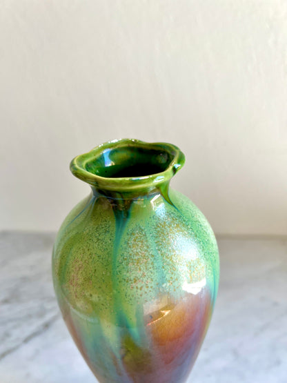 Faiencerie De Thulin Art Deco Vase