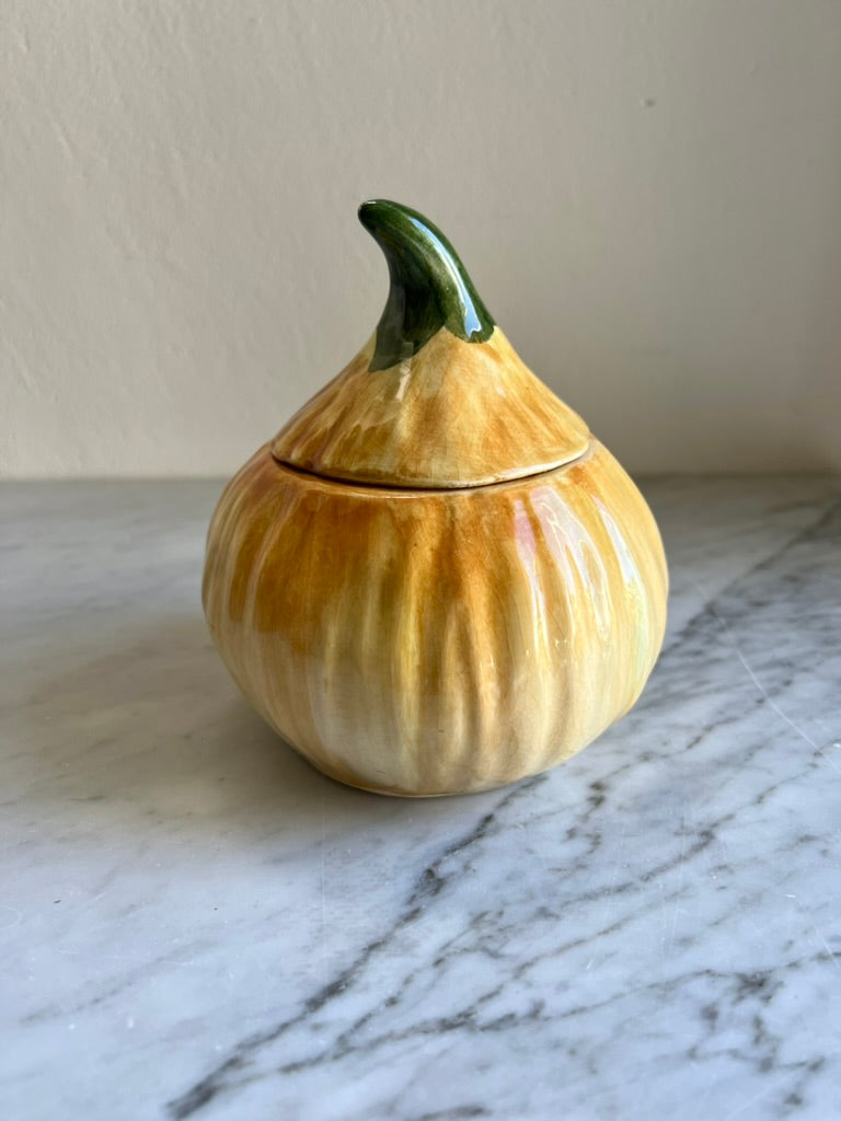 60's Pickled Onion preserve pot by Toni Raymond England