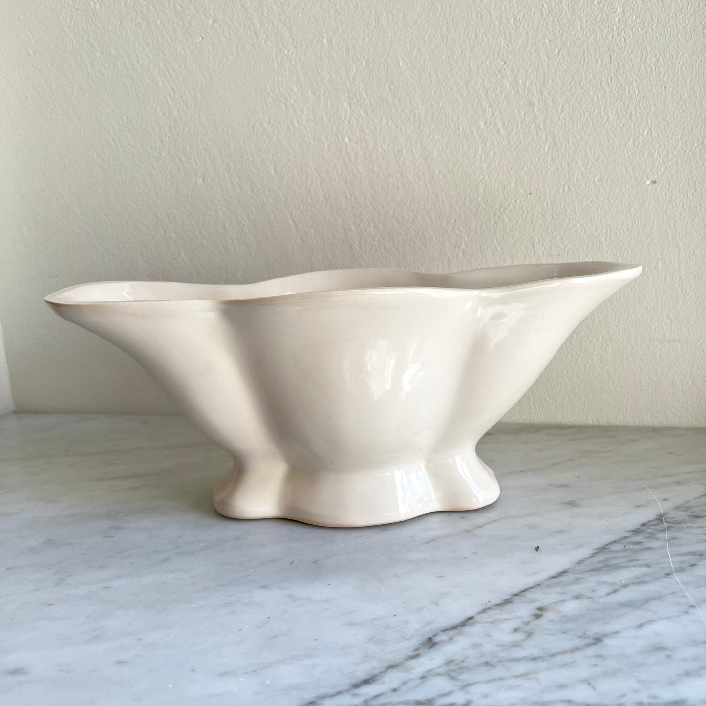 Fulham Pottery Charles West Art Deco Mantle Vase, Made in England
