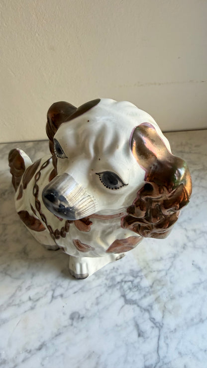 Large Vintage Staffordshire Dogs Pair | Classic Mantel Spaniels