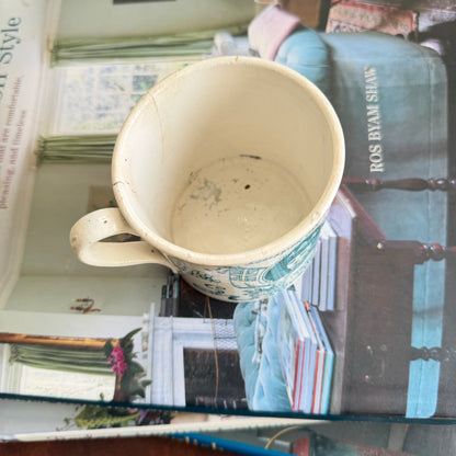 1902 King Edward VII Coronation Mug | Antique British Mug