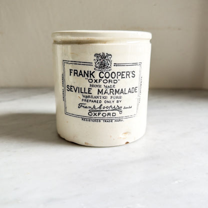 Frank Cooper's Oxford Seville Marmalade Pot – Antique Victorian Ironstone