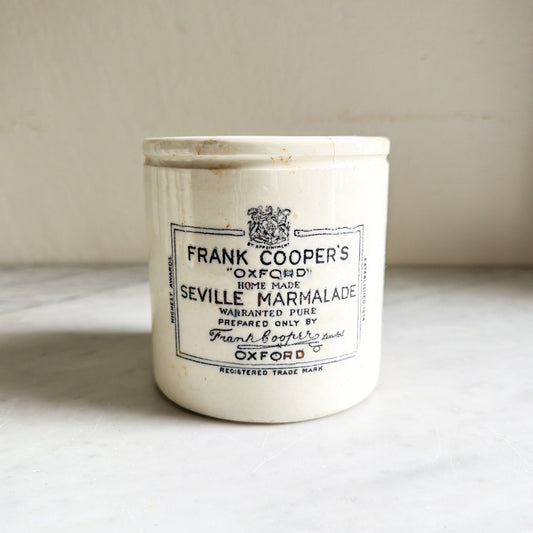 Frank Cooper's Oxford Seville Marmalade Pot – Antique Victorian Ironstone