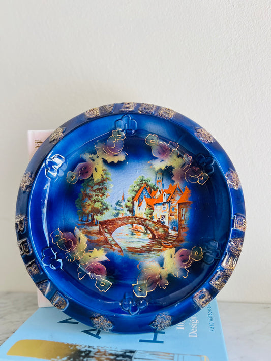 Victorian Porcelain Bread Serving Plate