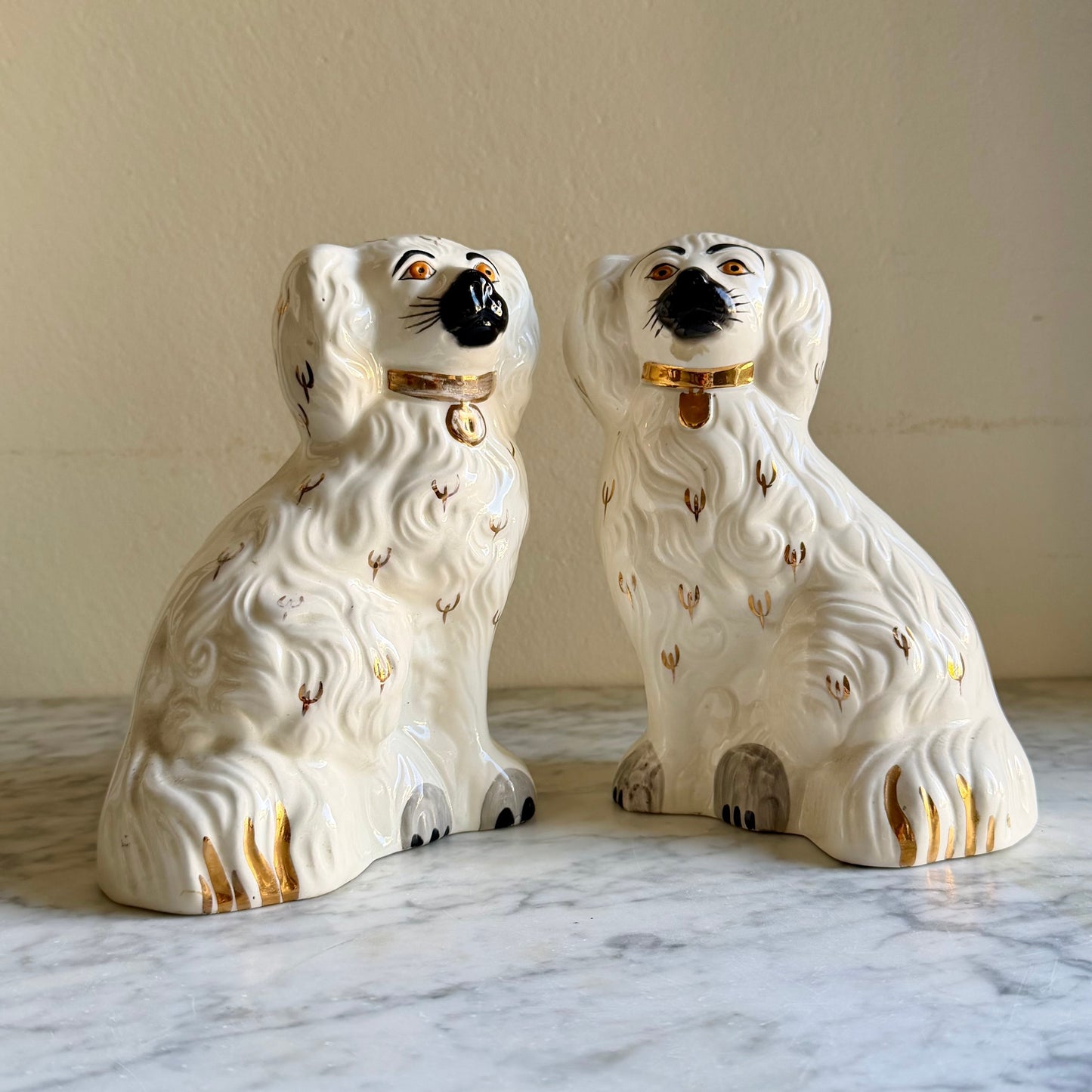 Vintage 1950s Beswick Staffordshire Spaniel Dogs 1378-5