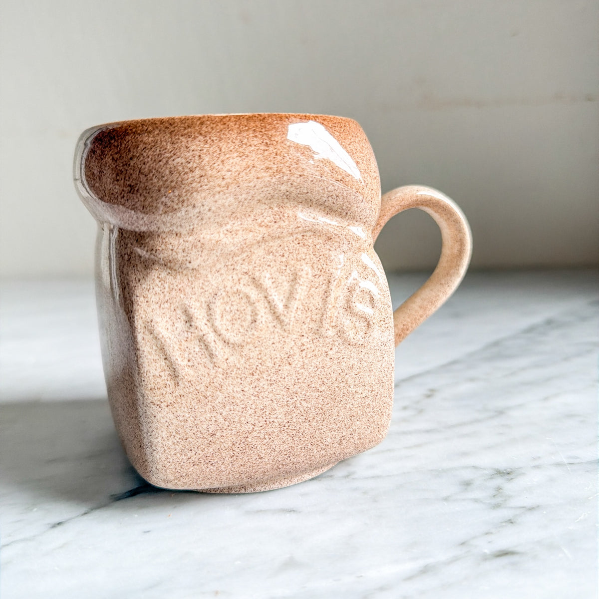 Carlton Ware Love's ceramic mug side view