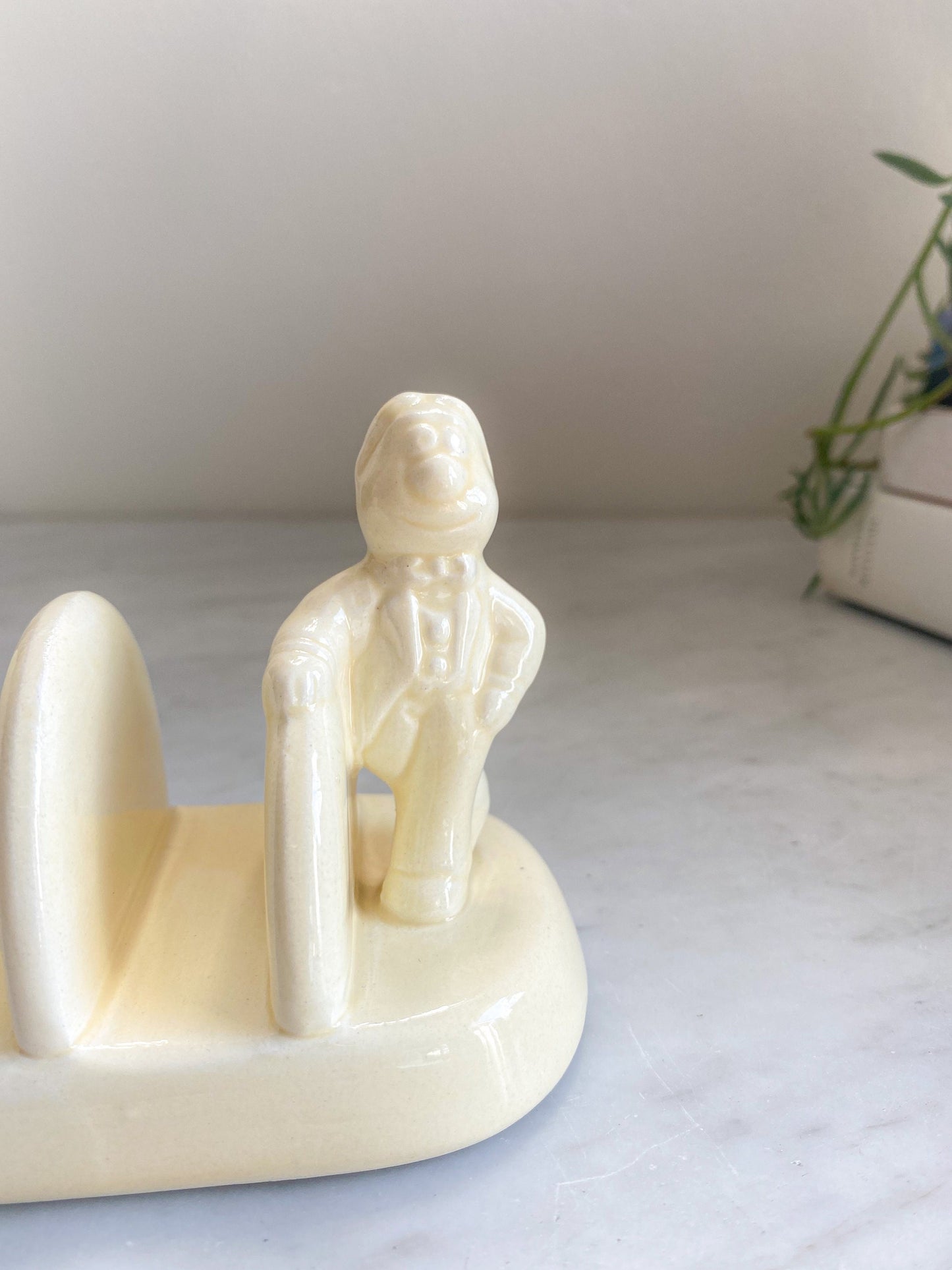 Vintage Lurpak Ceramic Toast Rack: British Advertising Novelty