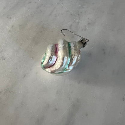 Vintage Mercury Glass Christmas Ornaments - Strawberry or Twisted Candy Canes