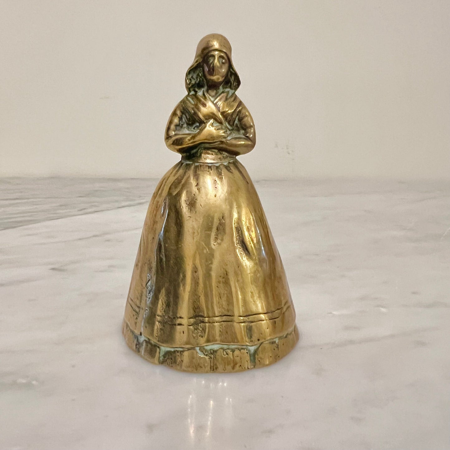 Vintage Brass Dinner Bell: English Made, Multiple Styles