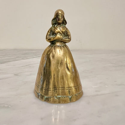 Vintage Brass Dinner Bell: English Made, Multiple Styles