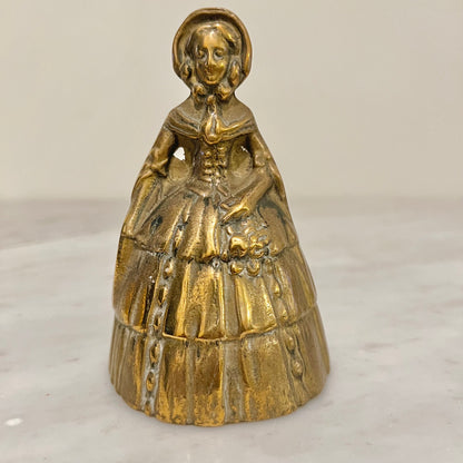Vintage Brass Dinner Bell: English Made, Multiple Styles