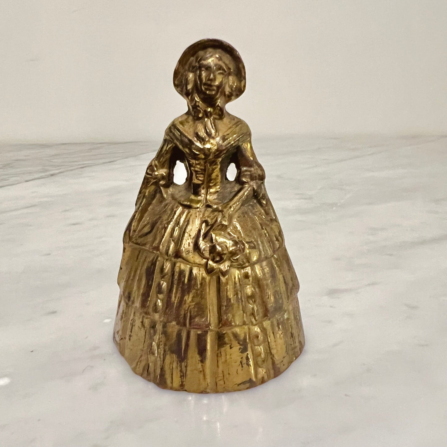 Vintage Brass Dinner Bell: English Made, Multiple Styles