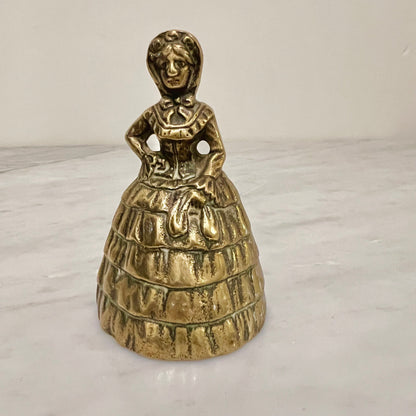 Vintage Brass Dinner Bell: English Made, Multiple Styles