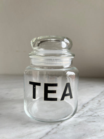 Vintage Triomphe France Tea Canister: MCM Kitchen Storage