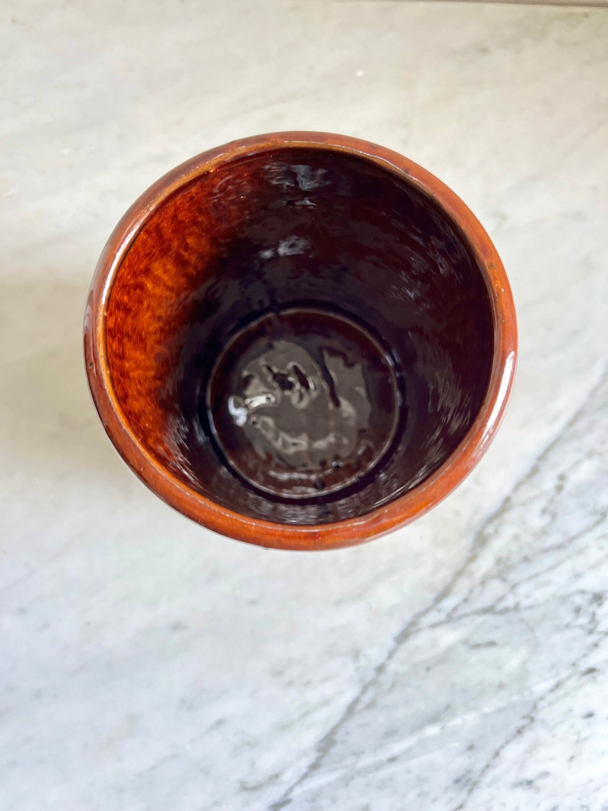 Vintage T.G. Green Stoneware Kitchen Utensil Crock - English Country Decor