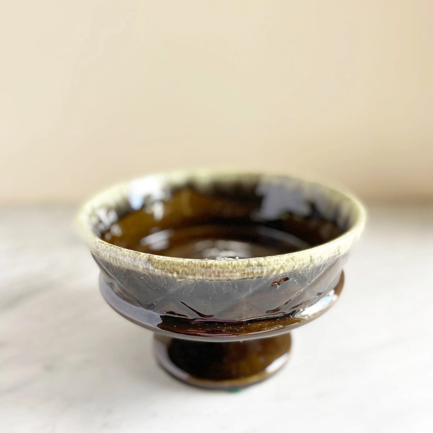 Vintage Green Planters: Mid-Century Modern Succulent Pots