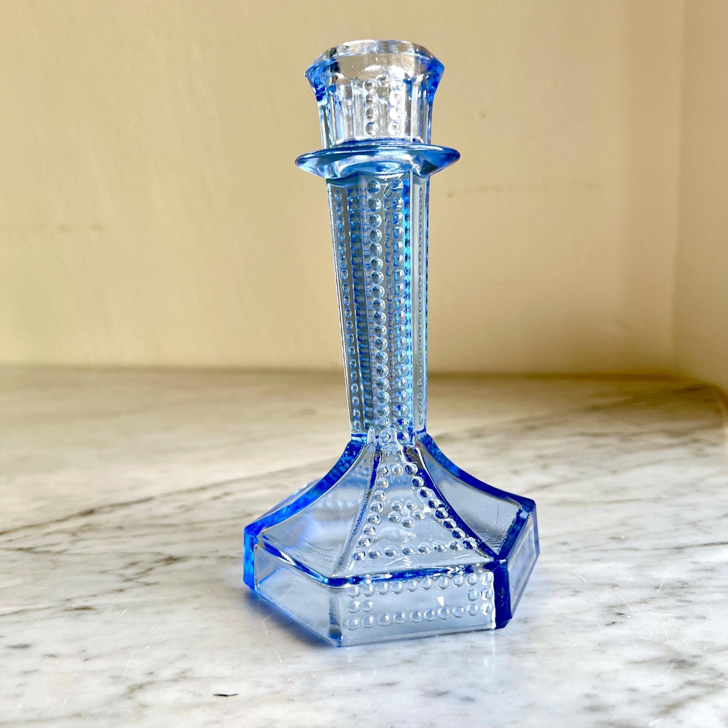 Vintage Candle Holders in Multiple Styles. Vintage Glass Candlestick Holders. Art Deco Taper Candleholders . Depression Glass Candle Holders
