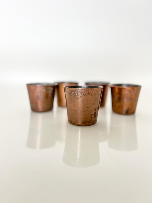 Antique Copper Spirit Measure – W.M. Still & Co Ltd London Distilling Equipment Cup