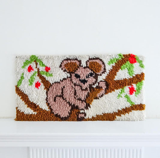 Koala Bear Finished Latch Hook