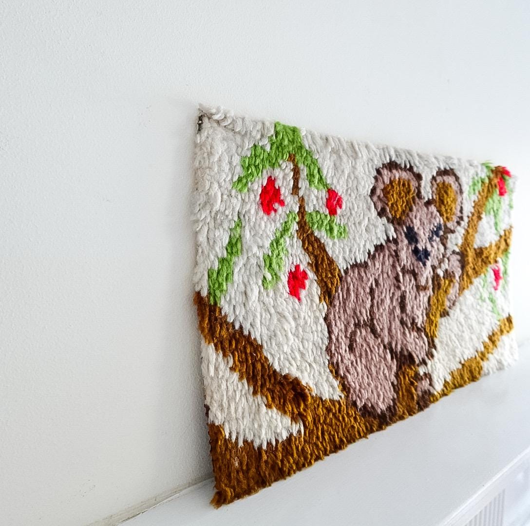 Koala Bear Finished Latch Hook