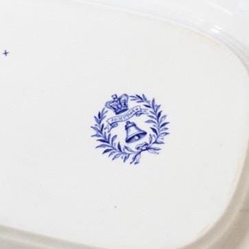 Antique Wood & Sons Blue Willow Platter: English Transferware China (12")
