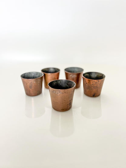 Antique Copper Spirit Measure – W.M. Still & Co Ltd London Distilling Equipment Cup
