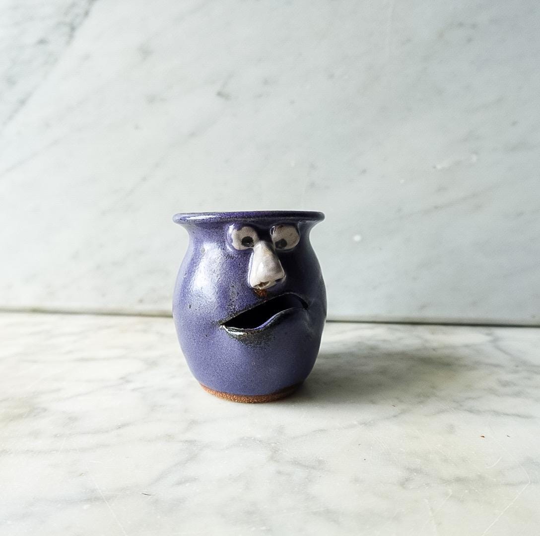 Studio Pottery IT'S NO YOLK Egg Separator