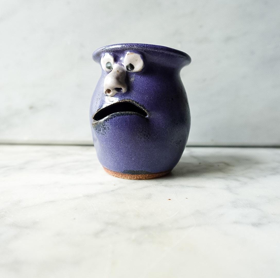 Studio Pottery IT'S NO YOLK Egg Separator