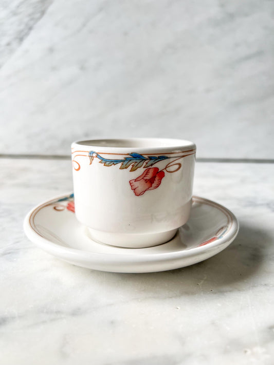 Vintage Duraline Dudson Cup and Saucer – Super Vitrified, Made in England