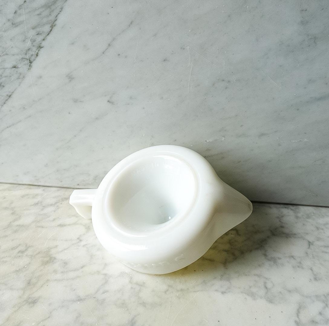Vintage Sunkist White MilkGlass Citrus Juicer - Made in USA