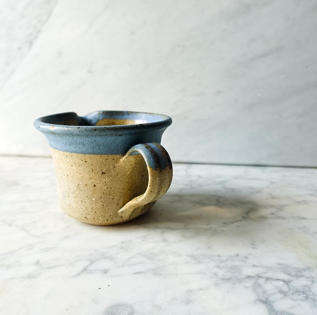 Signed Studio Pottery Milk Pitcher / Jug / Creamer