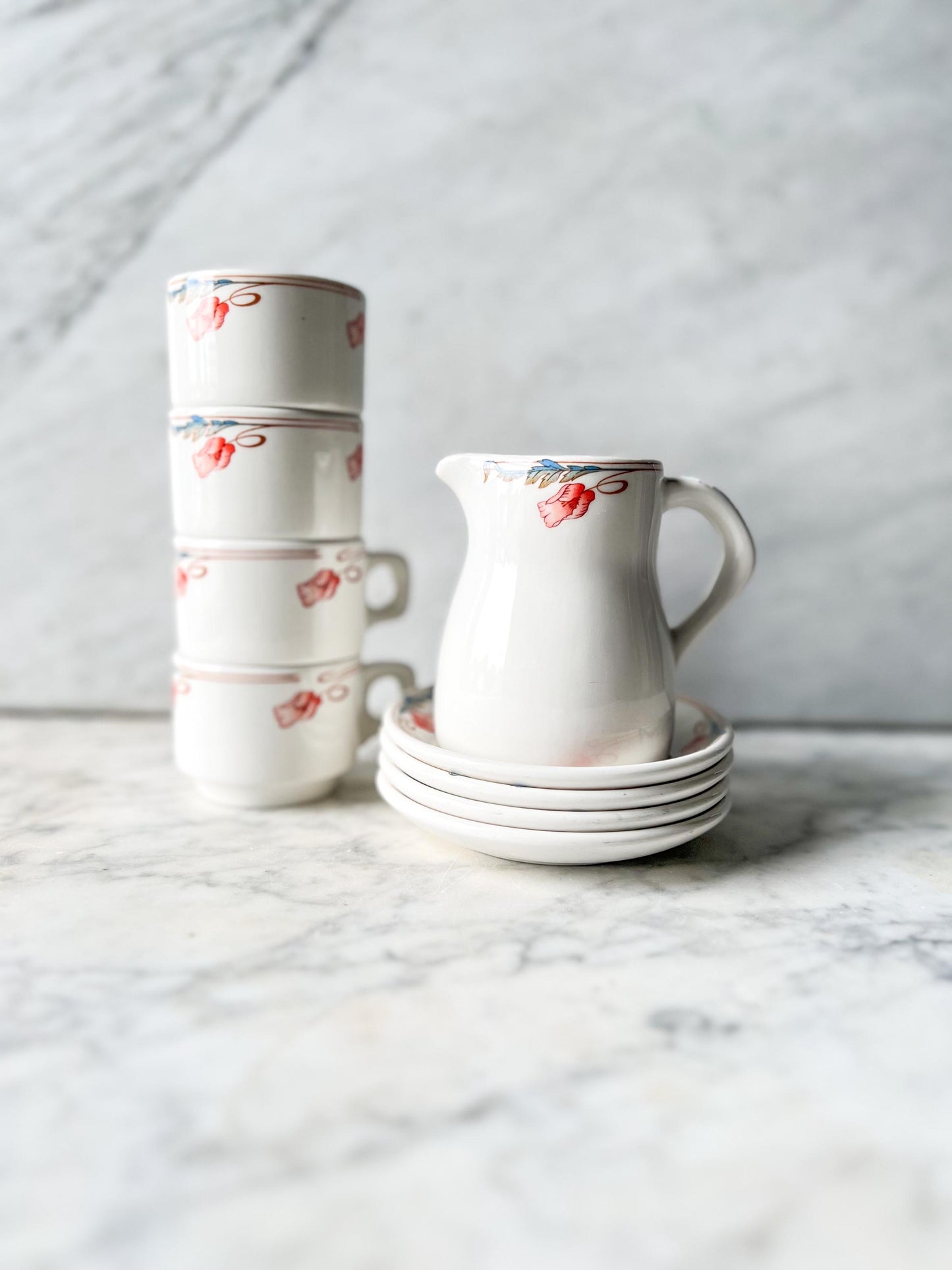 Vintage Duraline Dudson Cup and Saucer – Super Vitrified, Made in England