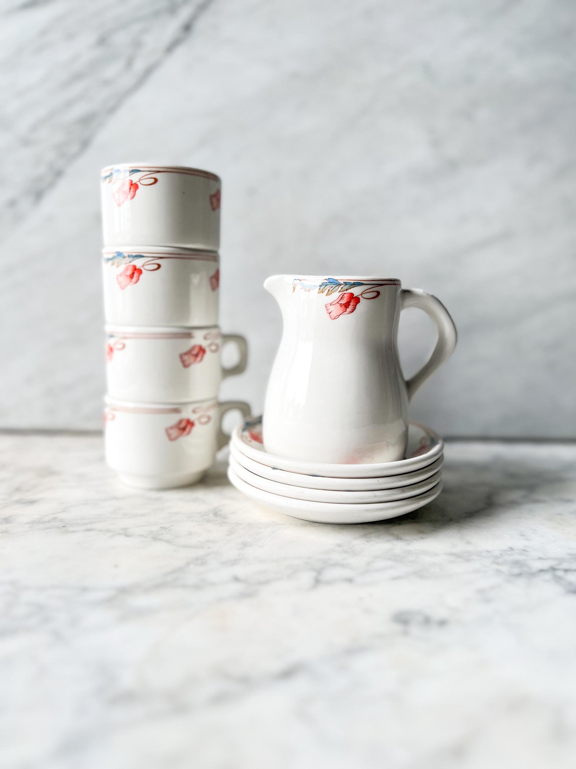 Vintage Duraline Dudson Cup and Saucer – Super Vitrified, Made in England